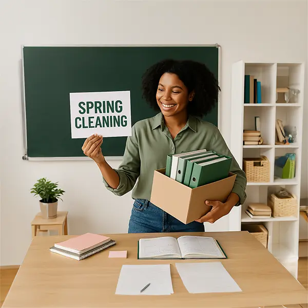 Spring Cleaning: Organizing Your Space and Your Mind as an Educator
