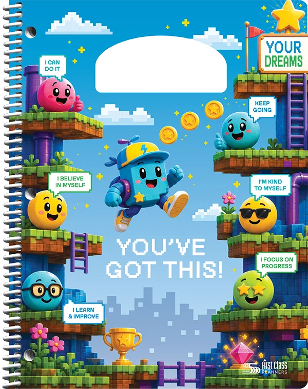 First Class Planners Standard front cover - You've Got This!