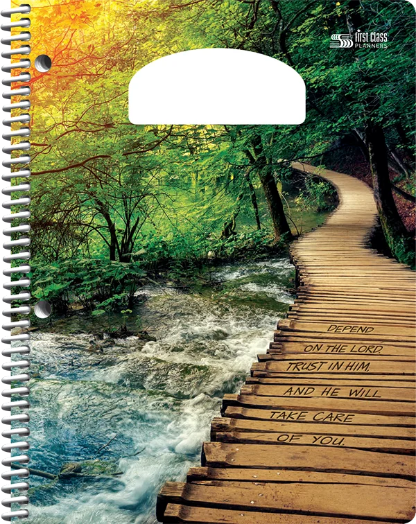 First Class Planners Faith front cover - Walkway